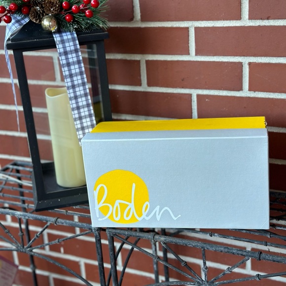 NWT BODEN Lillian Slingback Pointed Toe Scalloped Flats |Navy | Size 8 - Picture 6 of 12